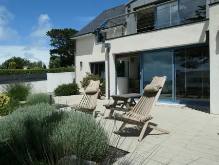 Maison contemporaine 10 pers, à deux pas de la plage, chiens admis, St Gildas de Rhuys - Photo 5