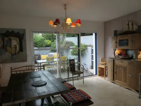 Maison contemporaine 10 pers, à deux pas de la plage, chiens admis, St Gildas de Rhuys - Photo 9