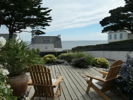 Maison contemporaine 10 pers, à deux pas de la plage, chiens admis, St Gildas de Rhuys - Photo 14