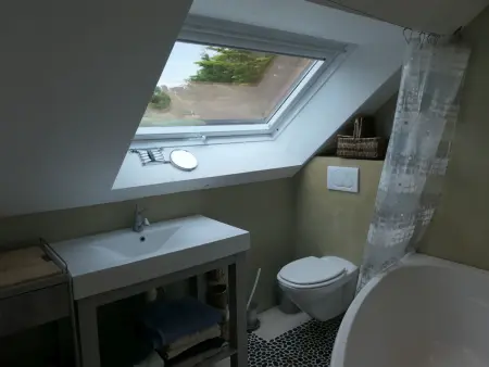 Maison contemporaine 10 pers, à deux pas de la plage, chiens admis, St Gildas de Rhuys - Photo 21