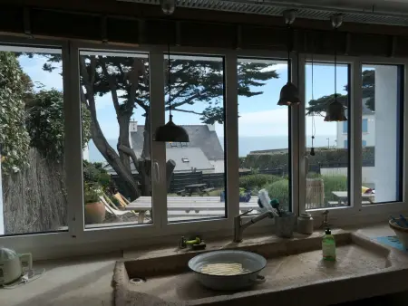 Maison contemporaine 10 pers, à deux pas de la plage, chiens admis, St Gildas de Rhuys - Photo 30