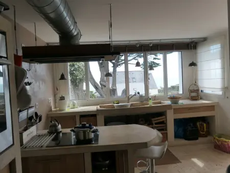 Maison contemporaine 10 pers, à deux pas de la plage, chiens admis, St Gildas de Rhuys - Photo 31