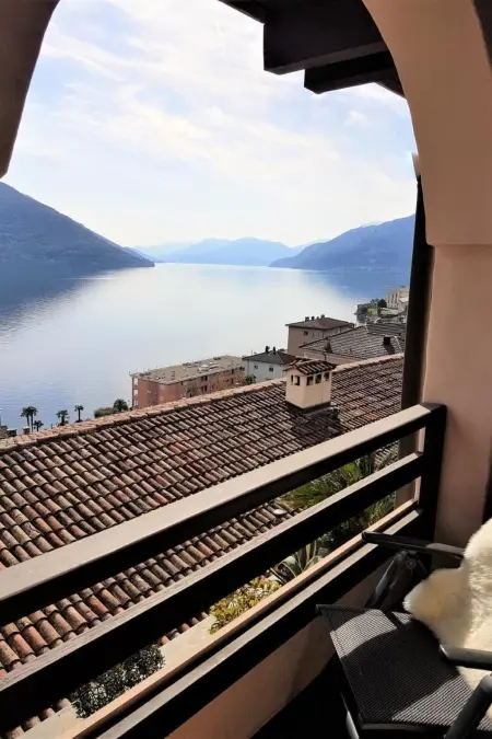 mit Bergblick, Appartement 3 personnes à Brissago - Photo 3