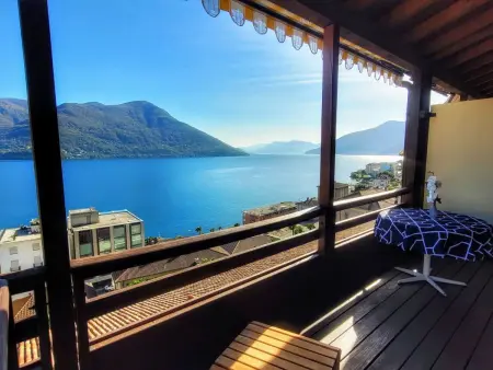 mit Bergblick, Appartement 3 personnes à Brissago - Photo 17