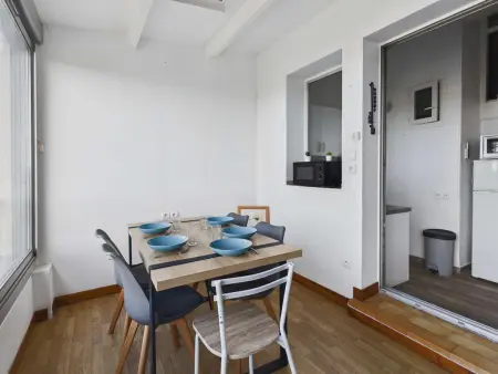 Studio Mezzanine 6 Pers, Animaux, Parking, Vue Mer - Photo 2