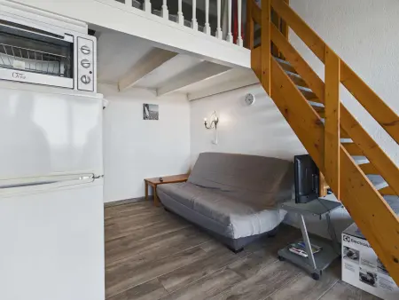Studio Mezzanine 6 Pers, Animaux, Parking, Vue Mer - Photo 7