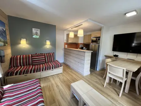 Charmant appartement 2 pièces à La Plagne, balcon ensoleillé, 5 couchages - Photo 8