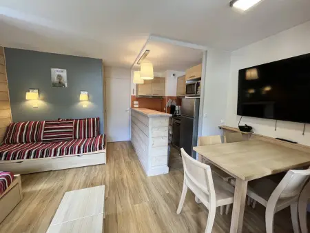 Charmant appartement 2 pièces à La Plagne, balcon ensoleillé, 5 couchages - Photo 9