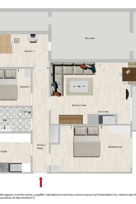 Chesa Maria 7, Appartement 2 personnes à Sils Maria - Photo 13
