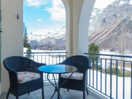 Residenz Alpenrose15, Appartement 3 personnes à Sils Maria - Photo 1