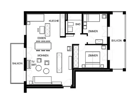 Residenz Alpenrose15, Appartement 3 personnes à Sils Maria - Photo 16