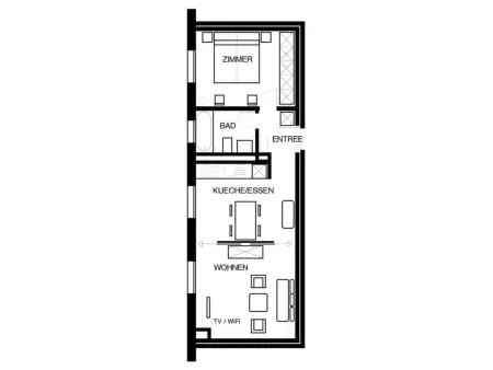 Residenz Alpenrose22, Appartement 2 personnes à Sils Maria - Photo 8