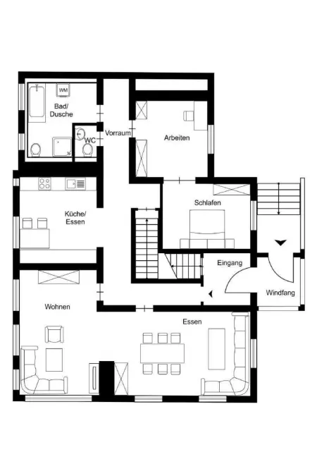Chesa Clos, Appartement 4 personnes à Sils Maria - Photo 25