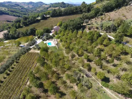 Casa Sacciofa in Monte Rinaldo, Maison 12 personnes à Montelparo - Photo 23