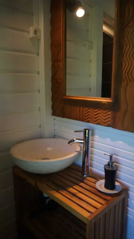 Bungalow accueillant avec jacuzzi à Grand Bourg 25 m² - Photo 10