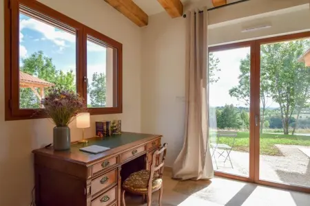 Maison Wallon, Villa pour 10 avec piscine et vue sur le château - Photo 20