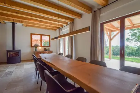 Maison Wallon, Villa pour 10 avec piscine et vue sur le château - Photo 21