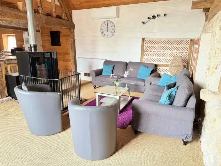 Villa avec piscine privée à Mosnes, 300 m², Villa 15 personnes à Mosnes - Photo 6