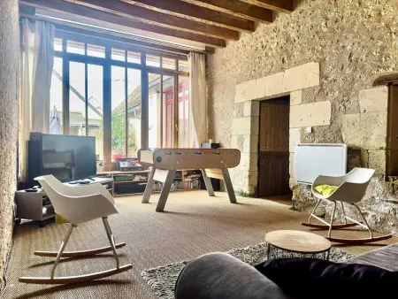 Villa avec piscine privée à Mosnes, 300 m², Villa 15 personnes à Mosnes - Photo 12