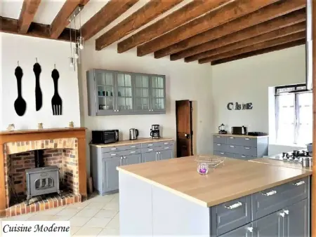 Villa avec piscine privée à Mosnes, 300 m², Villa 15 personnes à Mosnes - Photo 17