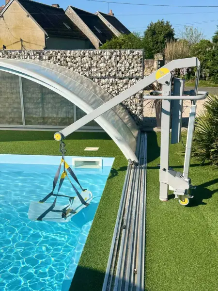 Villa avec piscine privée à Mosnes, 300 m², Villa 15 personnes à Mosnes - Photo 33