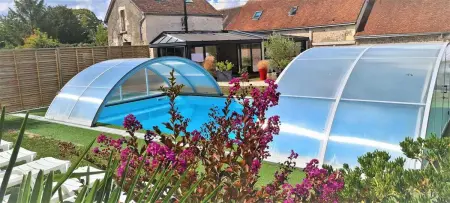 Villa avec piscine privée à Mosnes, 300 m², Villa 15 personnes à Mosnes - Photo 39