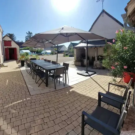 Villa avec piscine privée à Mosnes, 300 m², Villa 15 personnes à Mosnes - Photo 61
