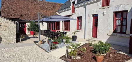 Villa avec piscine privée à Mosnes, 300 m², Villa 15 personnes à Mosnes - Photo 64