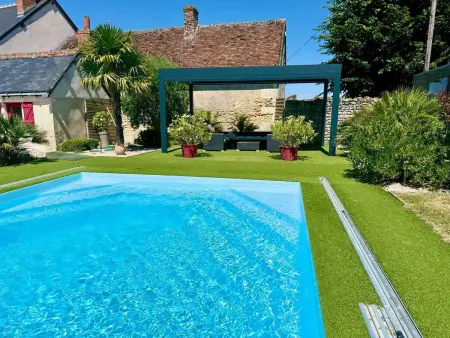 Villa avec piscine privée à Mosnes, 300 m², Villa 15 personnes à Mosnes - Photo 70