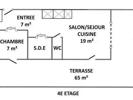 Charmant appartement avec grande terrasse à La Baule - Photo 10
