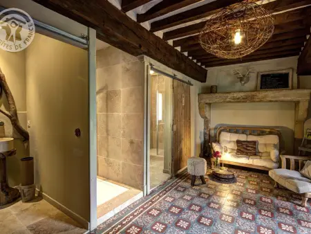 Gîtes spacieux avec piscine privative, sauna, animaux acceptés et parking, jusqu'à 18 personnes - Photo 20