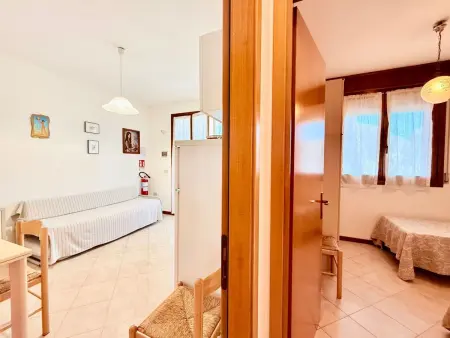 Chalet, Terrasse mit Kamin, privater Garten, Maison 6 personnes à Lido di Pomposa - Photo 17