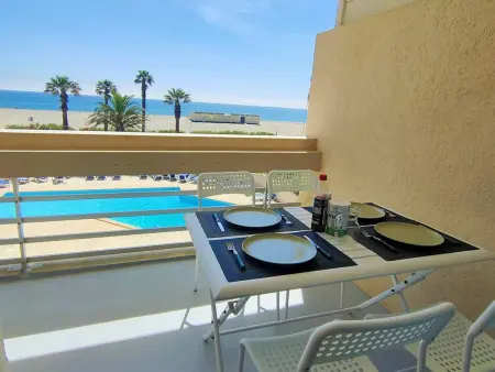 Appartement 2 pièces pour 5 pers avec piscine et parking face à la mer - Photo 6