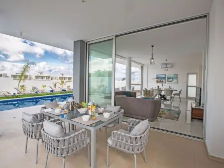 3 Schlafzimmer Villa OL26 mit Pool in Protaras, Maison 7 personnes à Protaras - Photo 9