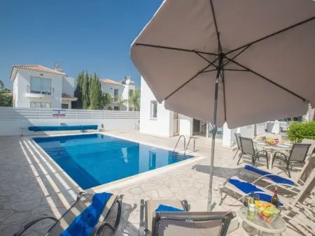 Ferienvilla PV17 mit Sonnenterrasse und Pool, Maison 6 personnes à Agios Georgios Pegeias - Photo 5