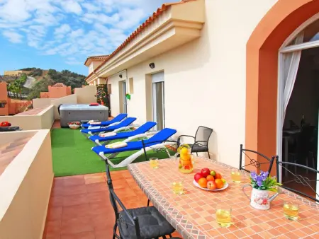 Penthouse, Jacuzzi, Meerblick, BBQ,wifi, AC, Appartement 7 personnes à Calahonda - Photo 11