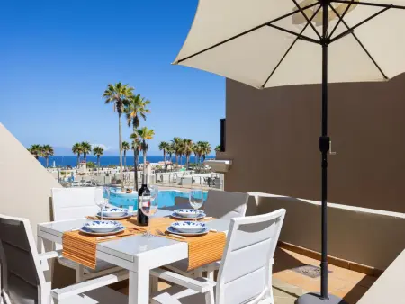 Wohnung in Palm-Mar mit Großer Terrasse und Meerblick - Photo 16