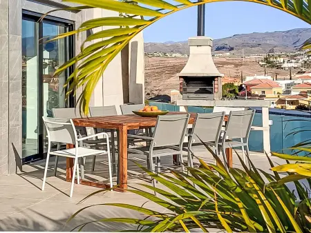 Atemberaubende Villa mit passender Aussicht, Maison 10 personnes à Maspalomas - Photo 4
