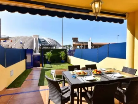 in Costa Meloneras mit Großem gemeinsamem Pool, Maison 4 personnes à Maspalomas - Photo 3