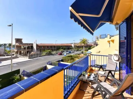 in Costa Meloneras mit Großem gemeinsamem Pool, Maison 4 personnes à Maspalomas - Photo 12