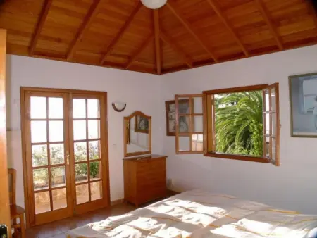 Anspruchsvolle Ferienvilla mit Panoramablick, Maison 6 personnes à Tijarafe - Photo 13