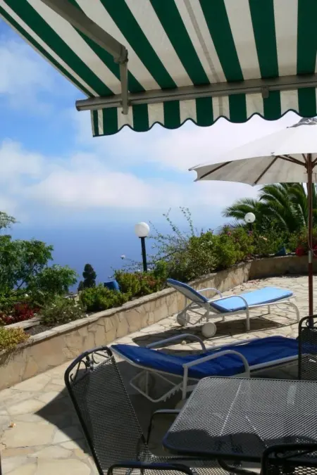 Anspruchsvolle Ferienvilla mit Panoramablick, Maison 6 personnes à Tijarafe - Photo 18