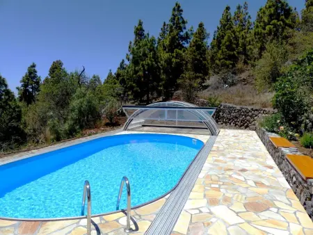 Anspruchsvolle Ferienvilla mit Panoramablick, Maison 6 personnes à Tijarafe - Photo 30