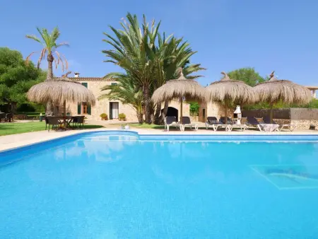 in S'horta mit Großem Pool, Maison 6 personnes à Cala d'Or - Photo 12