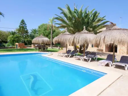 in S'horta mit Großem Pool, Maison 6 personnes à Cala d'Or - Photo 14