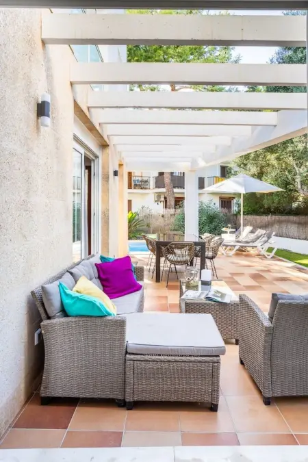 in Cala Ferrera mit Großer Terrasse, Maison 6 personnes à Cala d'Or - Photo 24