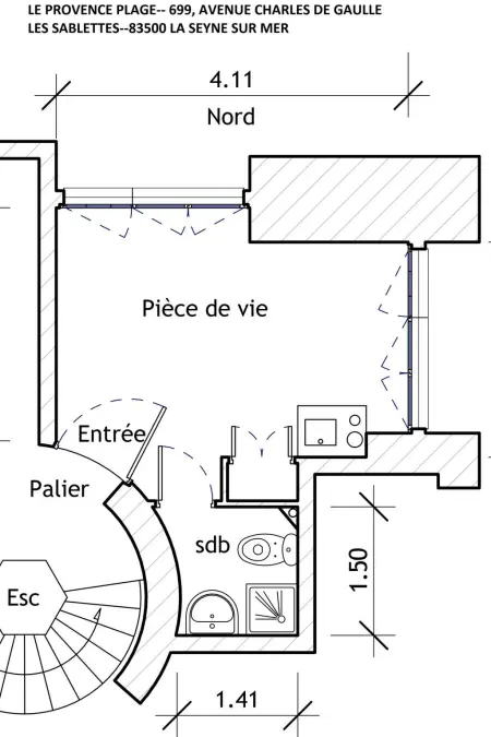 Le Provence Plage, Appartement 2 personnes à La Seyne sur Mer - Photo 20