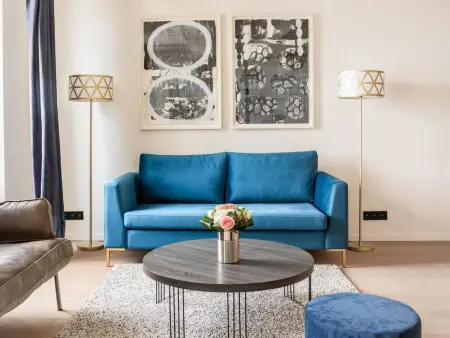 Wunderschöne Wohnung mit Balkon am Hafen, Appartement 4 personnes à Saint Tropez - Photo 5