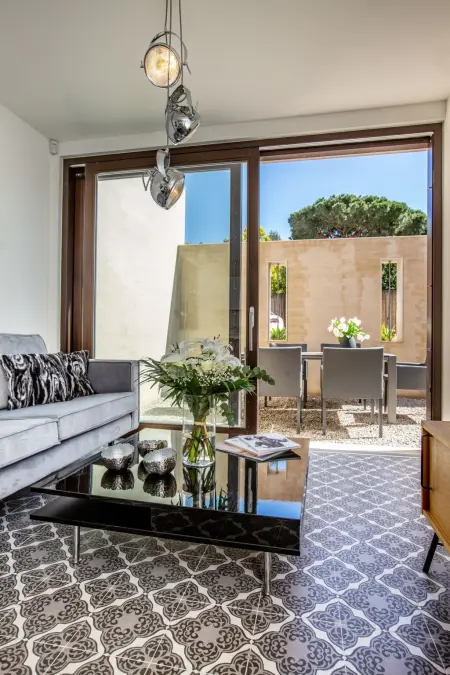 Schicke und moderne Wohnung im Stadtzentrum, Appartement 2 personnes à Saint Tropez - Photo 10