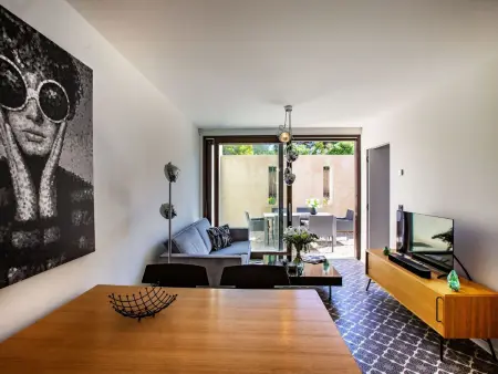 Schicke und moderne Wohnung im Stadtzentrum, Appartement 2 personnes à Saint Tropez - Photo 13
